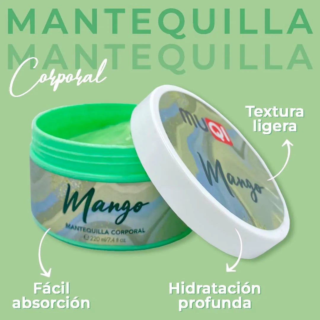 mantequillas corporales piel suave hidratación profunda textura ligera cuidado de la piel belleza rutina diaria bienestar candy mango andino